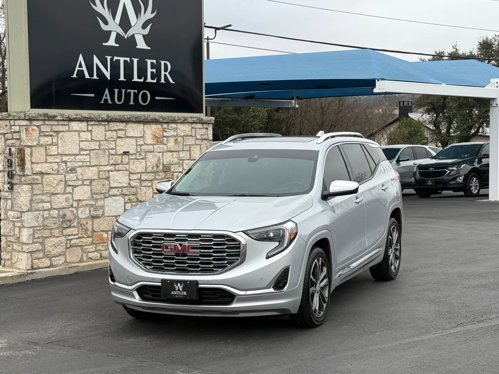 Silver 2021 GMC TERRAIN DENALI for sale in Kerrville, TX