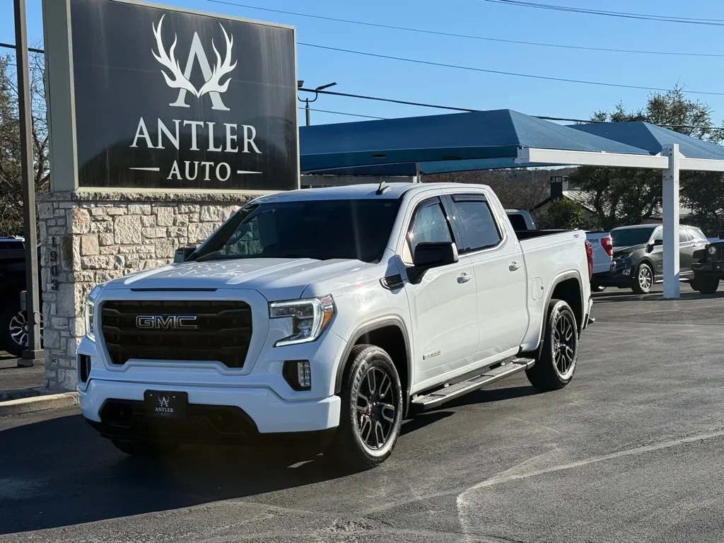 White 2021 GMC SIERRA 1500 ELEVATION for sale in Kerrville, TX