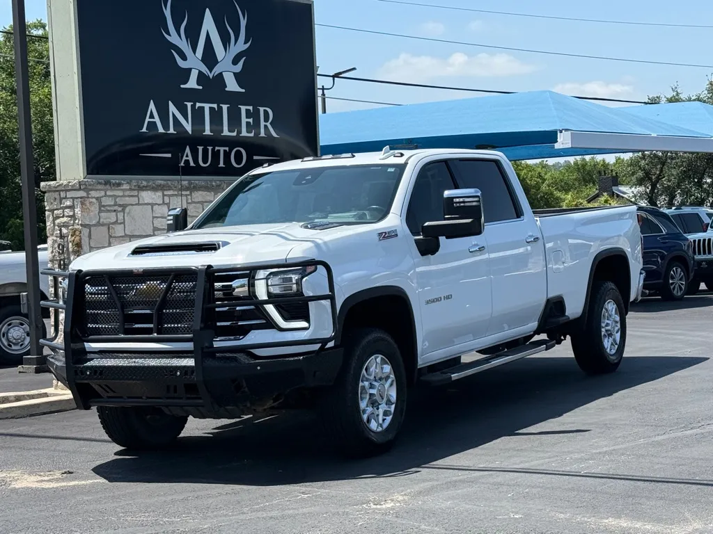 White 2024 CHEVROLET SILVERADO 3500H LTZ for sale in Kerrville, TX