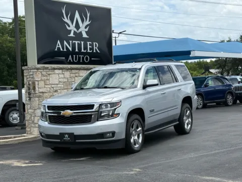 Silver 2019 CHEVROLET TAHOE LT for sale in Kerrville, TX