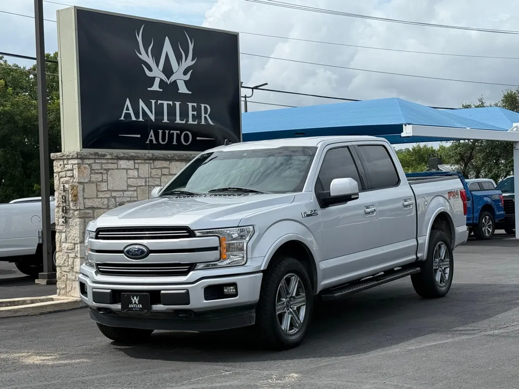 Silver 2019 FORD F-150 LARIAT for sale in Kerrville, TX