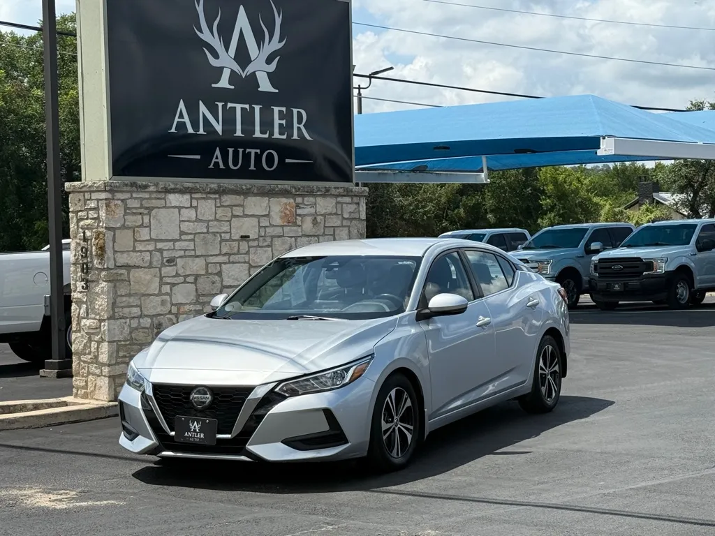 Silver 2020 NISSAN SENTRA SV for sale in Kerrville, TX