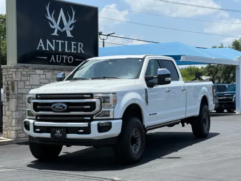White 2021 FORD F-350 SUPER DUT PLATINUM for sale in Kerrville, TX