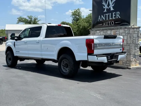 Another view of 2021 FORD F-350 SUPER DUT PLATINUM for sale in Kerrville, TX at Antler Auto