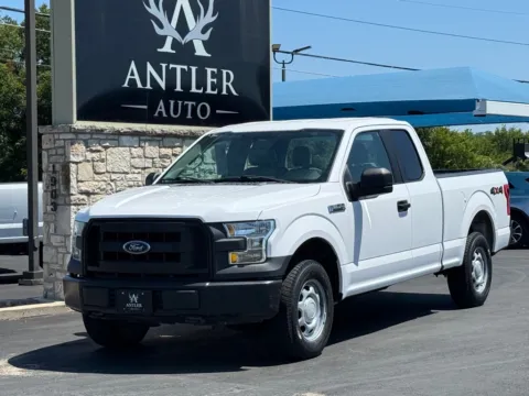 White 2016 FORD F-150 XL for sale in Kerrville, TX
