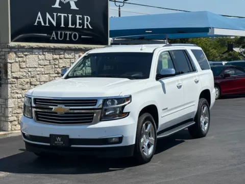 White 2019 CHEVROLET TAHOE PREMIER for sale in Kerrville, TX