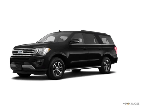 Black 2019 FORD EXPEDITION MAX XLT for sale in Kerrville, TX