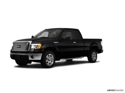 Black 2010 FORD F-150 SUPER CAB for sale in Kerrville, TX