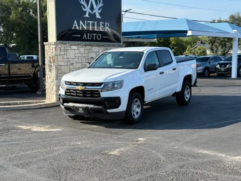 White 2021 CHEVROLET COLORADO WORK TRUCK for sale in Kerrville, TX