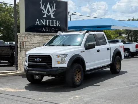 White 2017 FORD F-150 XL for sale in Kerrville, TX