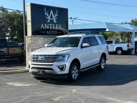 White 2019 FORD EXPEDITION XLT for sale in Kerrville, TX