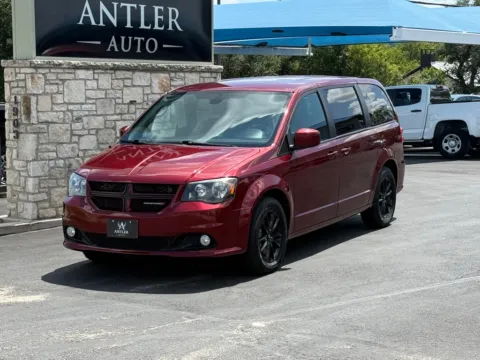 Red 2020 DODGE GRAND CARAVAN GT for sale in Kerrville, TX