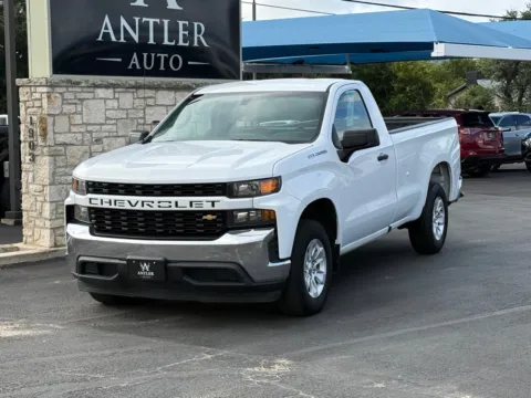 White 2020 CHEVROLET SILVERADO 1500 WORK TRUCK for sale in Kerrville, TX