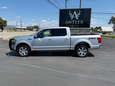 Photos of 2019 FORD F-150 PLATINUM for sale in Kerrville, TX at Antler Auto