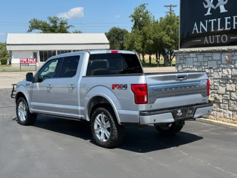 Another view of 2019 FORD F-150 PLATINUM for sale in Kerrville, TX at Antler Auto