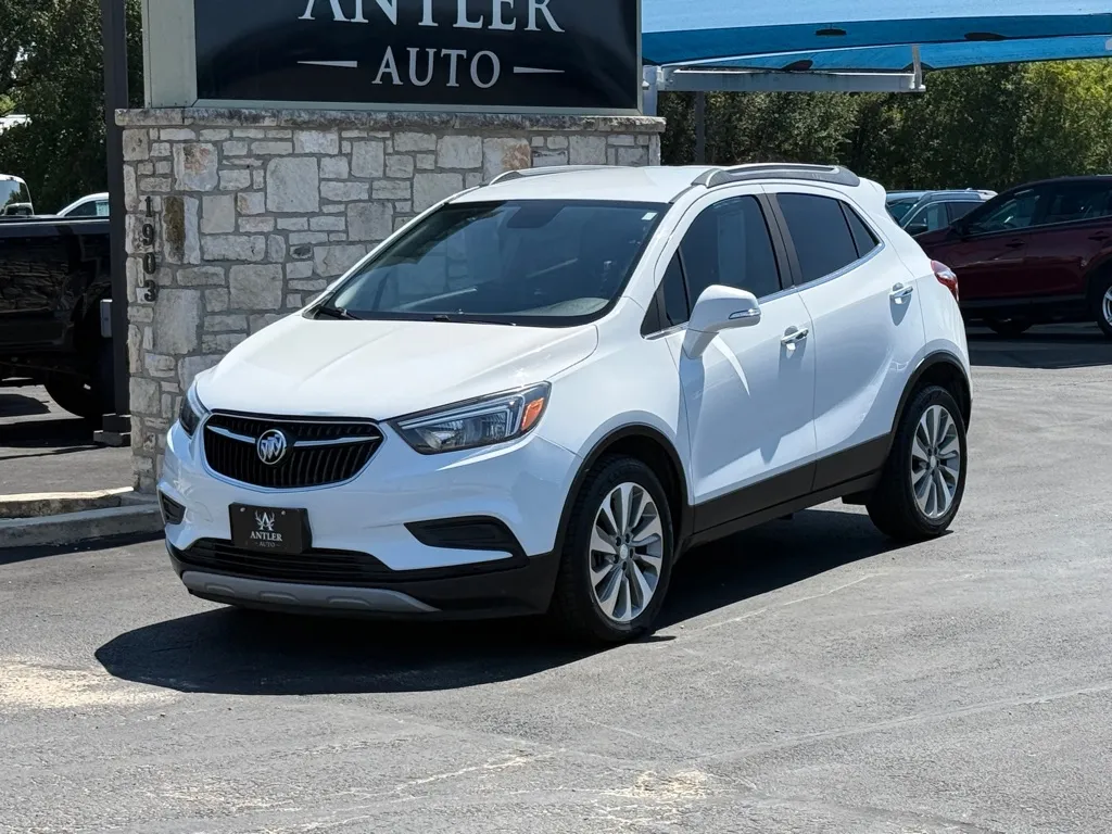 White 2019 BUICK ENCORE PREFERRED for sale in Kerrville, TX