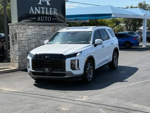 White 2023 HYUNDAI PALISADE SEL PREMIUM for sale in Kerrville, TX