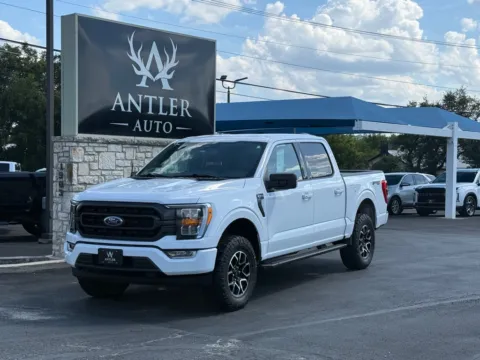 White 2022 FORD F-150 XLT for sale in Kerrville, TX