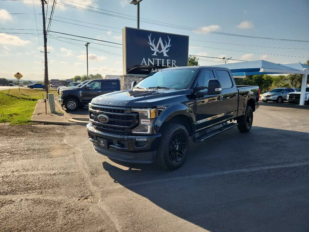 Black 2020 FORD F-250 SUPER DUT LARIAT for sale in Kerrville, TX