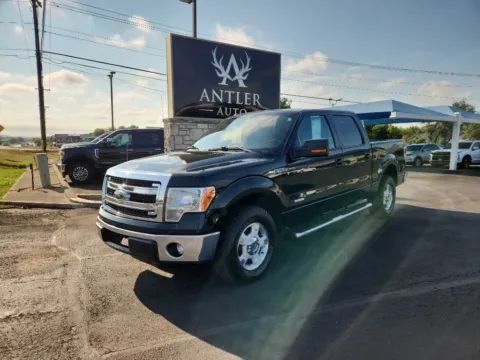Green 2013 FORD F-150 XLT for sale in Kerrville, TX