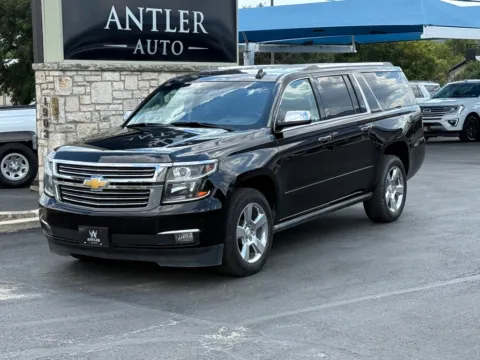 Black 2019 CHEVROLET SUBURBAN PREMIER for sale in Kerrville, TX