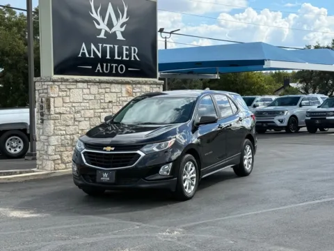 Black 2021 CHEVROLET EQUINOX LS for sale in Kerrville, TX