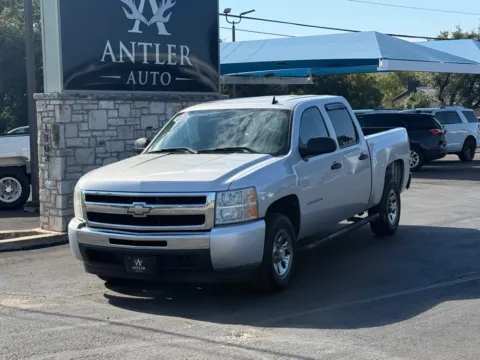 Silver 2010 CHEVROLET SILVERADO 1500 LS for sale in Kerrville, TX