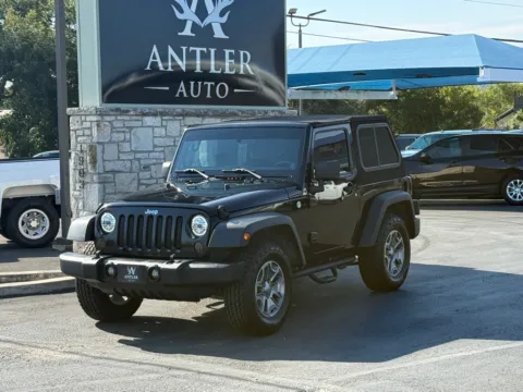 Black 2012 JEEP WRANGLER SPORT for sale in Kerrville, TX