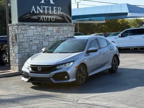 Silver 2019 HONDA CIVIC EX for sale in Kerrville, TX
