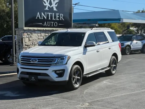 White 2019 FORD EXPEDITION XLT for sale in Kerrville, TX
