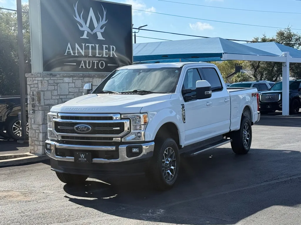 White 2020 FORD F-250 SUPER DUT LARIAT for sale in Kerrville, TX