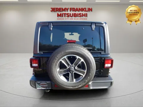 More photos of 2023 Jeep Wrangler Sahara at Jeremy Franklin Mitsubishi, MO