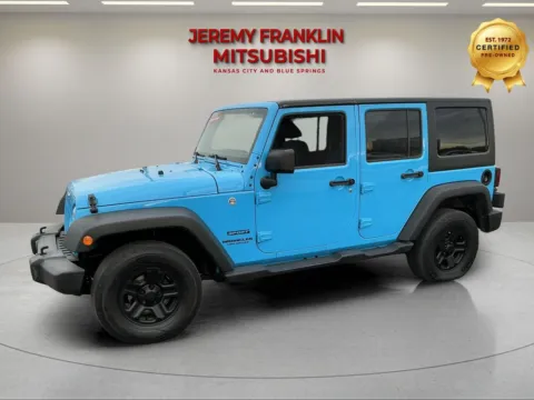 More photos of 2017 Jeep Wrangler Unlimited Sport at Jeremy Franklin Mitsubishi, MO