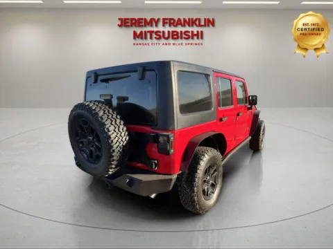 Another view of 2016 Jeep Wrangler Unlimited Willys for sale in Kansas City, MO at Jeremy Franklin Mitsubishi