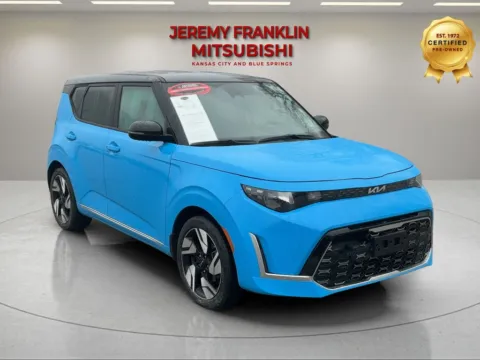 Blue 2024 Kia Soul GT-Line for sale in Kansas City, MO