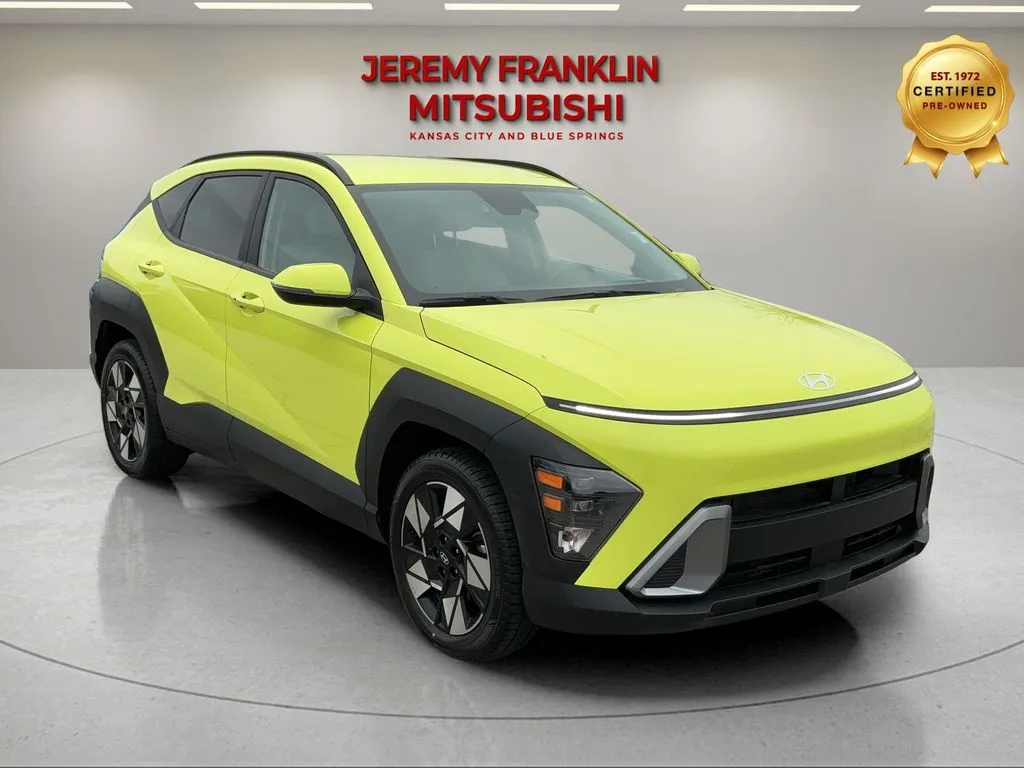 Yellow 2024 Hyundai Kona SEL for sale in Kansas City, MO