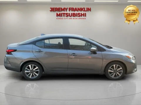 Photos of 2025 Nissan Versa 1.6 SV for sale in Kansas City, MO at Jeremy Franklin Mitsubishi