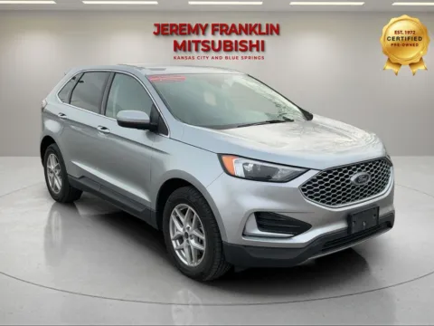 Silver 2024 Ford Edge SEL for sale in Kansas City, MO