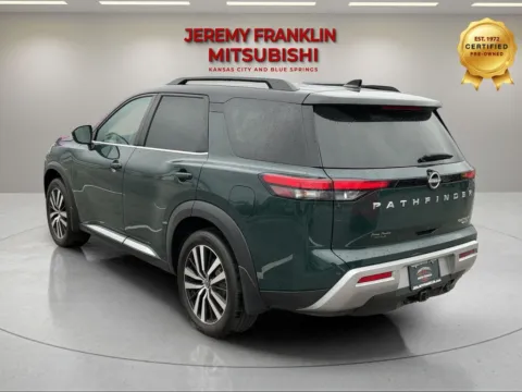 More photos of 2023 Nissan Pathfinder Platinum at Jeremy Franklin Mitsubishi, MO