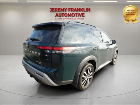Another view of 2023 Nissan Pathfinder Platinum for sale in Kansas City, MO at Jeremy Franklin Mitsubishi