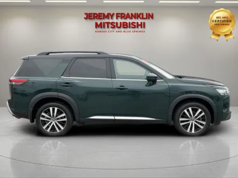 Photos of 2023 Nissan Pathfinder Platinum for sale in Kansas City, MO at Jeremy Franklin Mitsubishi
