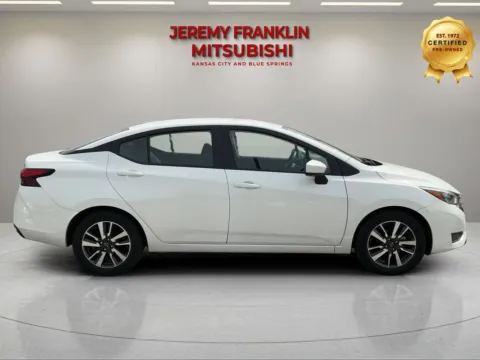 Photos of 2025 Nissan Versa 1.6 SV for sale in Kansas City, MO at Jeremy Franklin Mitsubishi