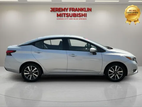 Photos of 2025 Nissan Versa 1.6 SV for sale in Kansas City, MO at Jeremy Franklin Mitsubishi