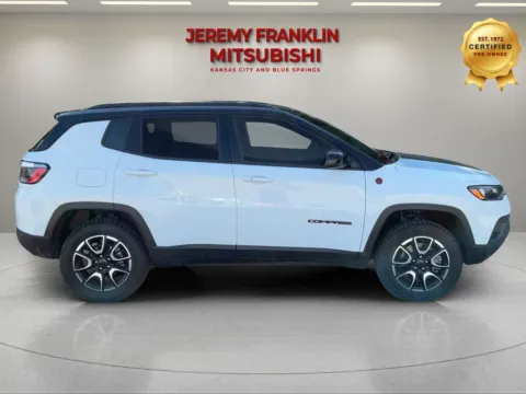 Photos of 2025 Jeep Compass Trailhawk for sale in Kansas City, MO at Jeremy Franklin Mitsubishi