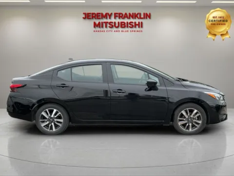 Photos of 2025 Nissan Versa 1.6 SV for sale in Kansas City, MO at Jeremy Franklin Mitsubishi