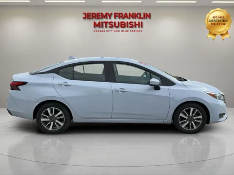Photos of 2025 Nissan Versa 1.6 SV for sale in Kansas City, MO at Jeremy Franklin Mitsubishi