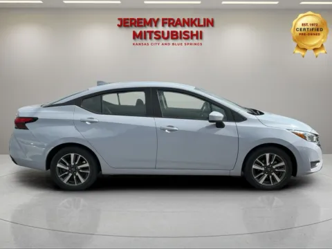Photos of 2025 Nissan Versa 1.6 SV for sale in Kansas City, MO at Jeremy Franklin Mitsubishi