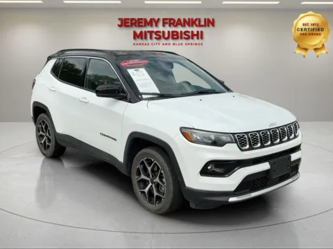 White 2025 Jeep Compass Limited for sale in Kansas City, MO