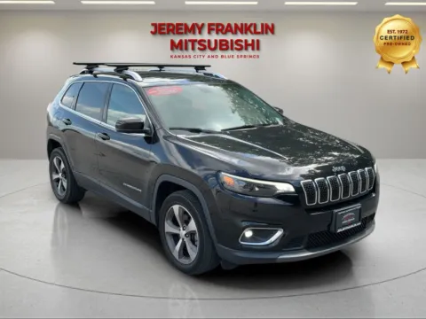 Black 2019 Jeep Cherokee Limited for sale in Kansas City, MO