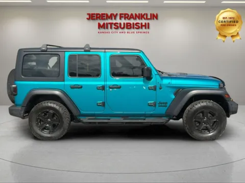 Photos of 2020 Jeep Wrangler Unlimited Sport S for sale in Kansas City, MO at Jeremy Franklin Mitsubishi